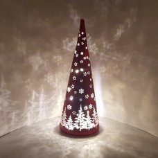 Cone Lamp, White